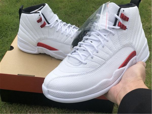 

2021 retro authentic 12 twist jumpman 12s man dress shoes women ct8013-106 white university red royalty utility dark concord sports, Black