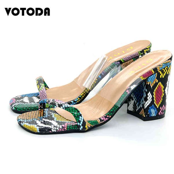 

summer high heel shoes women sandals transparent candy color slippers clear pu slides female outdoor casual slip on sandals c0330, Black