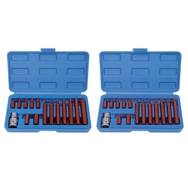 

professional hand tool sets 15pcs portable screwdriver socket adapter bits set with storage box chrome vanadium steel s2 bit power repair to