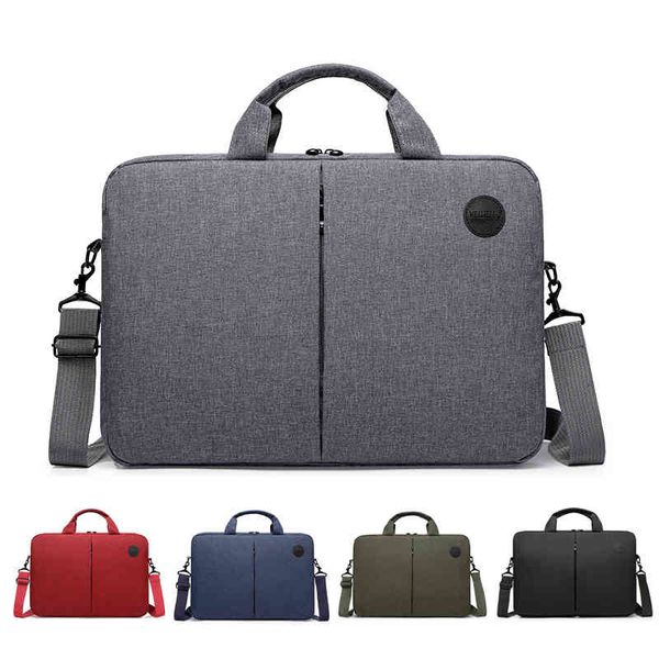 

lapbag 13.3 14 15.6 inch waterproof notebook bag sleeve for macbook air pro 13 15 computer shoulder handbag briefcase bag