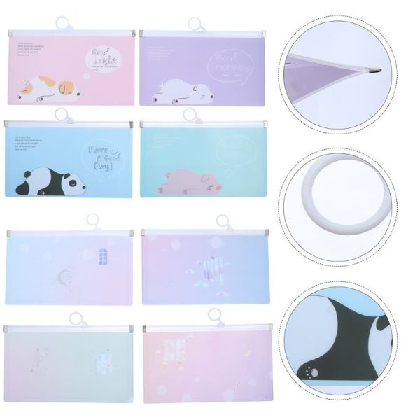 

storage bags 8pcs multipurpose organizer brushes bag school office supplies mask