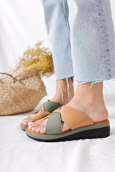 

slippers avahi khaki / nud women's 2021, Black
