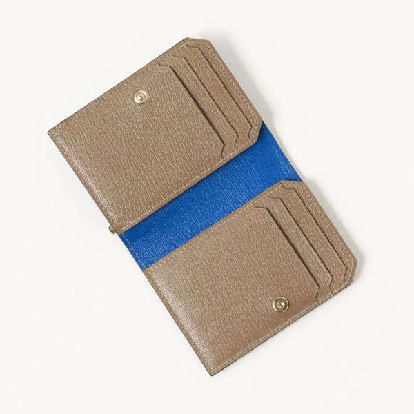 

the wallet vertical men's fashion color contrast multi-function creative simple short leather wallet, Black