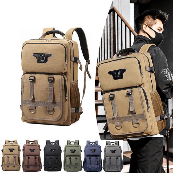 

backpack 2021 nylon waterproof travel large capacity student schoolbag
