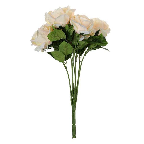 

decorative flowers & wreaths artificial silk flower european fall vivid peony journal fake wedding home party decoration 7 heads chrismas gi