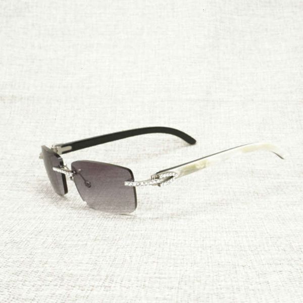 

fashionable sun frames designer outdoor men's sunglasses, no saddle, synthetic diamond, ienbel 2021square buffalo horn nice, Black