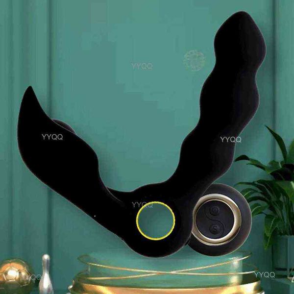 NXY Cockriings Anal Sexo Brinquedos Prostate Massager Masculino Controle Remoto Vibrador Brinquedos Sexo Brinquedos Masturbação Dispositivo Plug Vibração Posterior Tribunal Estimulação 1123 1124