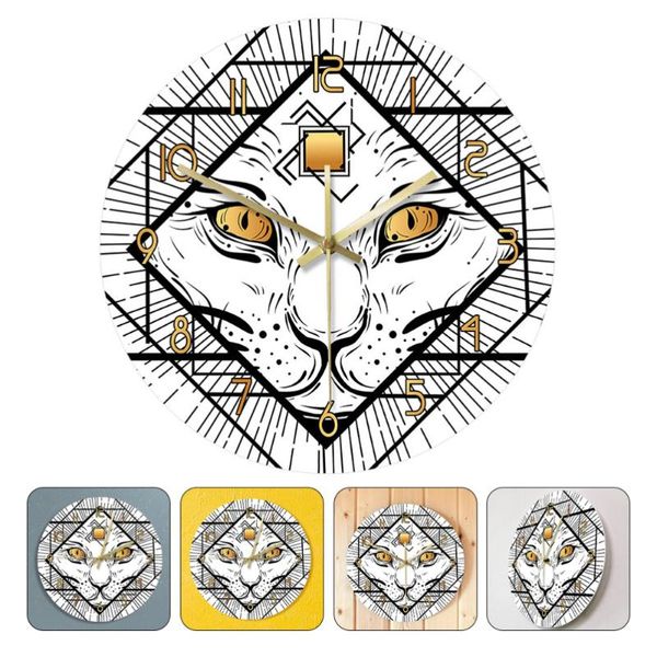 

wall clocks modern clock hanging acrylic for home office school without battery