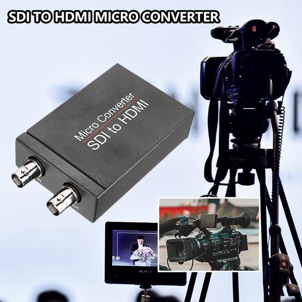 

audio cables & connectors sdi to / micro converter adapter with auto format detection power mini hd sd-sdi video for camera