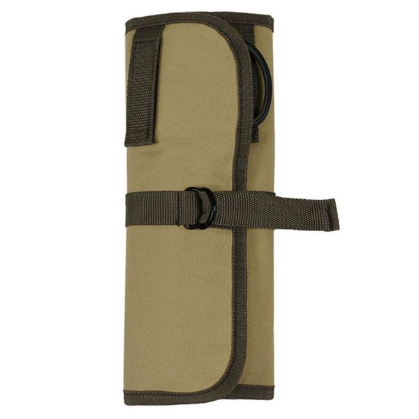 

storage bags 1pc waterproof tableware container outdoor picnic bag light brown