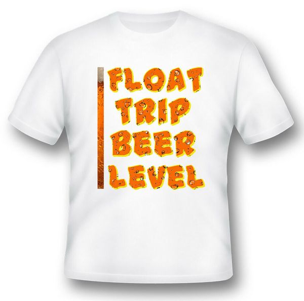 

float trip beer level black or white tee humor funny, White;black