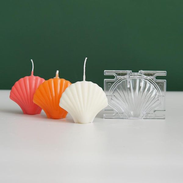 

craft tools 3d shell scallop plastic candle mold han style diy pearl