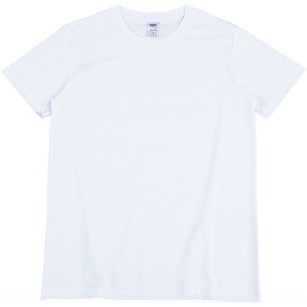 

exo men's 250g cotton tide brand side men's t-shirts) seam short sleeve loose thickened cotton t-shirt solid color print, White;black