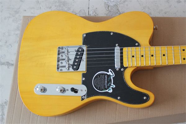 

telecast guitar mahogany body rosewood fingerboard chrome hardware black pickguard