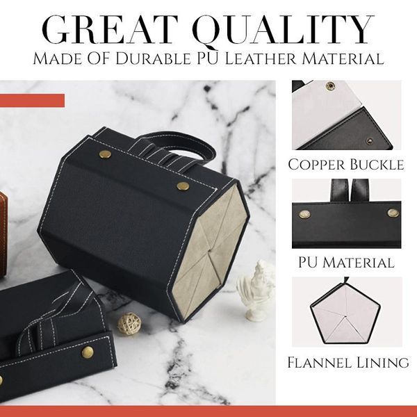 

storage bags leather multiple glasses case pu 2/3/4/5/6 pairs of sunglasses holder box eyeglasses hrt4