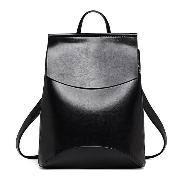 

outdoor bags fashion women backpack youth vintage leather backpacks for teenage girls female school bag bagpack mochila sac a dos