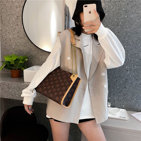 

bags baroness printed commuter 2021 fashion messenger bag old flower chain one shoulder tote high capacity women's