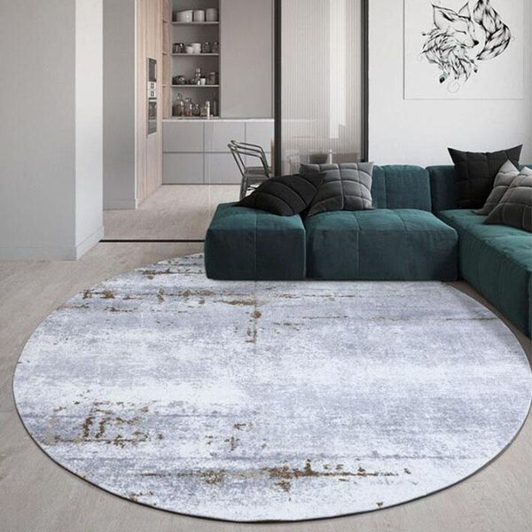 

carpets luxury round for living room nordic ins home bedroom carpet modern coffee table floor mat gray rug study
