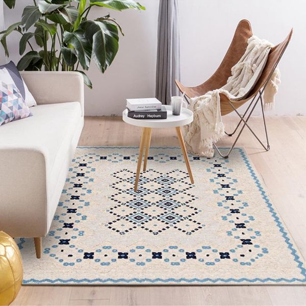 

carpets stylish nordic style simple casual european geometric bedroom living room mat carpet custom