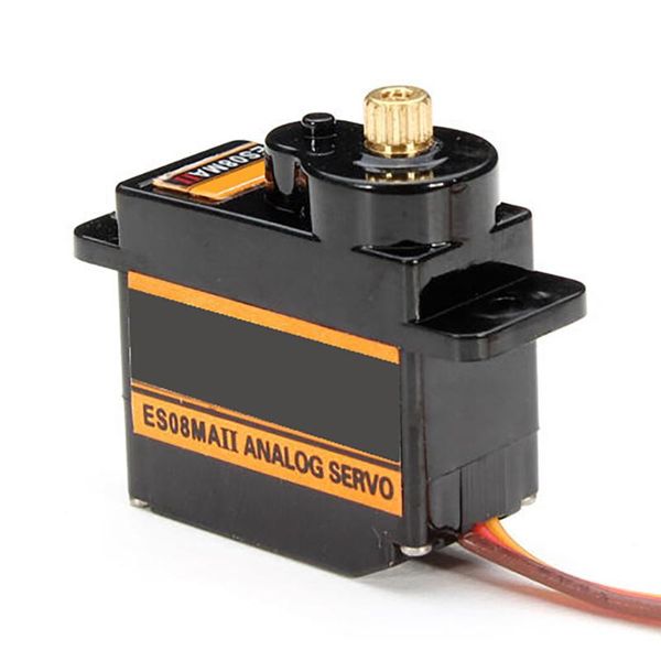 

servo es08ma 12g/2.0kg mini metal gear high-speed for rc helicopter airplane aircraf car boat diy model aircraft accessor party favor