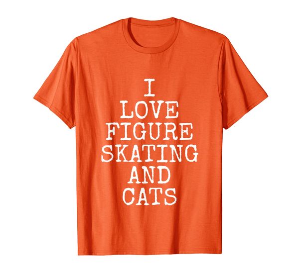 

Figure Skating Cat Gift Tshirt I Love Figure Skating Cats, Mainly pictures