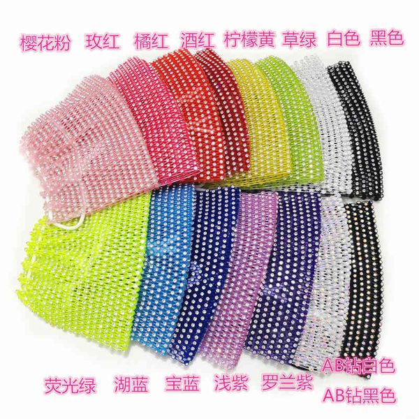 

diamond party nightclub glittering net red diamond decorative personalized luxury trendy mask
