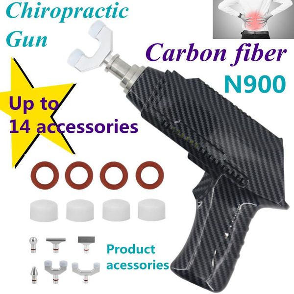 

electric massagers chiropractic tool carbon fiber gun to correct cervical spine body relaxation machine m900