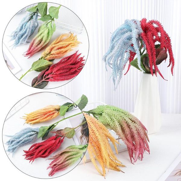

decorative flowers & wreaths colorful christmas decor boho simulation wedding accessories home decoration artificial plants