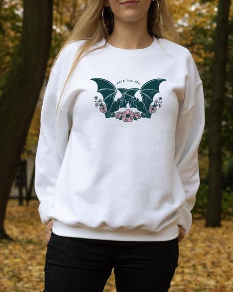 

women's hoodies & sweatshirts bats for you. colored rotect art sweatshirt funny women fashion hipster vintage outfit graphic jumper p, Black