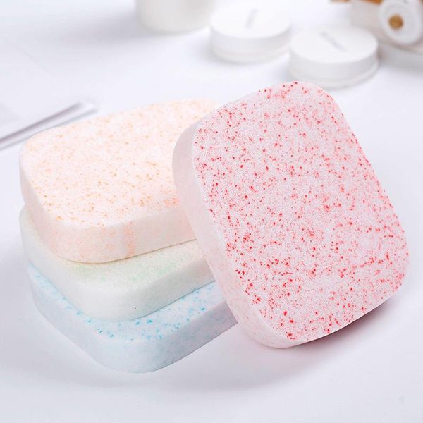 

sponges, applicators & cotton thicken natural wood pulp clean sponge makeup remover face cleansing towel compress washing cosmetic puff