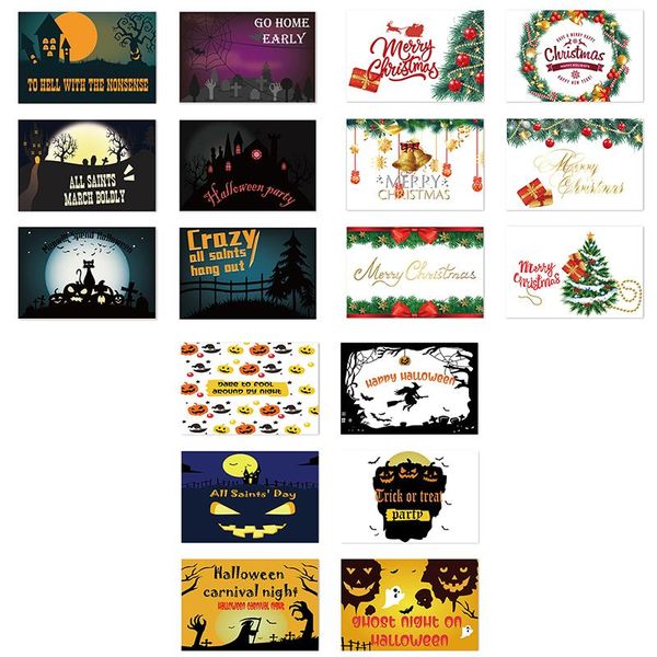 

greeting cards 6pcs/set hallowmas for kids gift funny hallows day pumpkin card