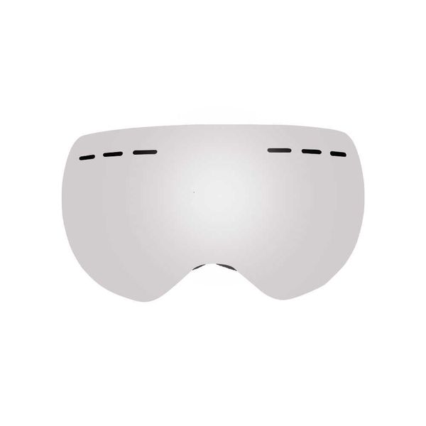

ski double-layer anti fog large spherical cocker myopia otg snow goggl goggl windscreen, White;black