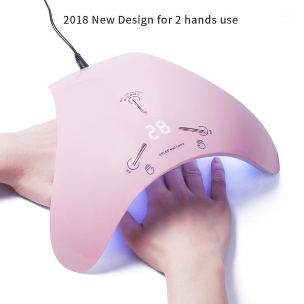 

foreverlily 36w uv led nail dryer lamp for nails polisher machine salon beauty varnish with timer button art equipment1