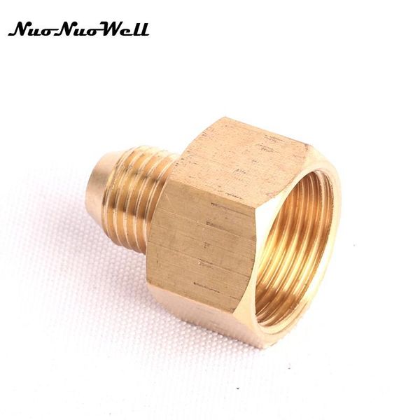 

watering equipments 1pcs nuonuowell m22 female thread to m14 brass connector for garden irrigation water gun adapter washing car fittings