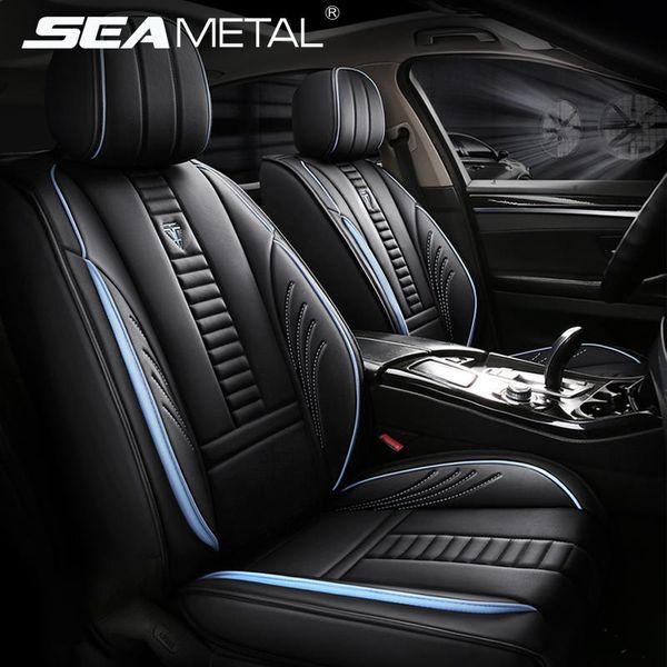 

car seat covers surrounded universal automobiles protector luxury pu leather front rear full set suv truck cushion