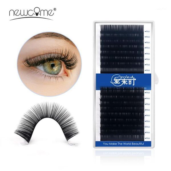 

16 rows individual eyelash extension korean silk mink eye lashes b c d curl lash false russian volume eyelashes makeup1