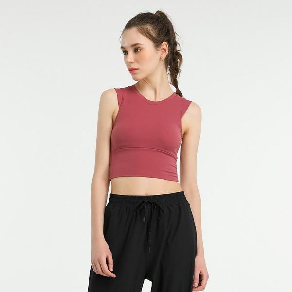 

women's shapers classic ladies tank solid sports bra women girl underwear fitness outfit running yoga vest padded crop top, Black;white