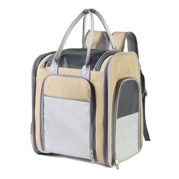 

backpack d0ud cat expandable pet carrier backpacks with breathable mesh window portable for small dogs travel outdoor hiking