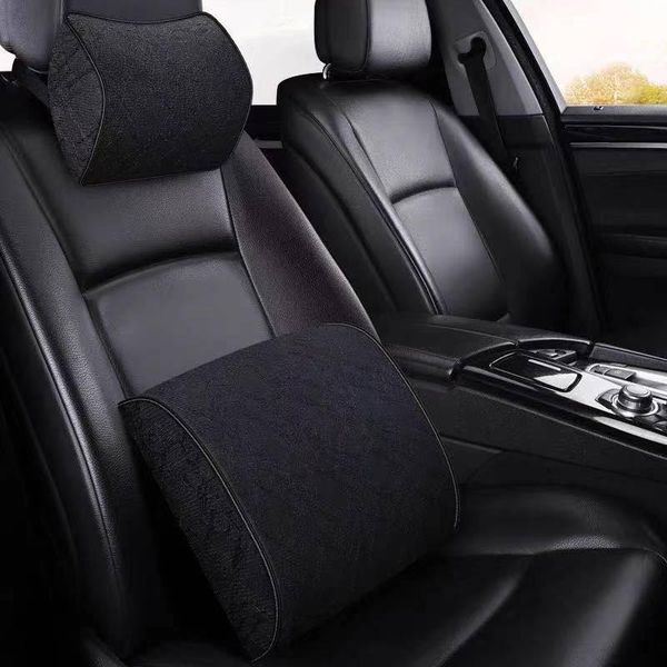 

interior decorations car seat headrest memory cotton