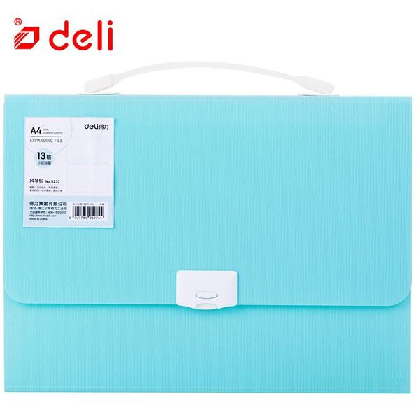 

business card files deli a4 paper file document bag students stationery expanding wallet filing folder storage organizers school & office su