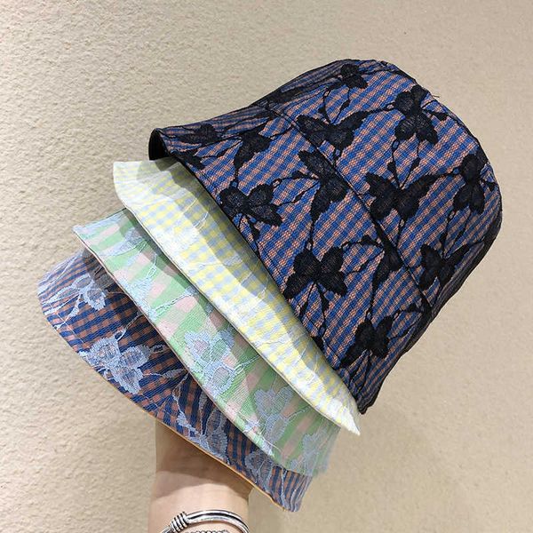 

a small group of fishermen's hat with water pipe on both sides, Yellow