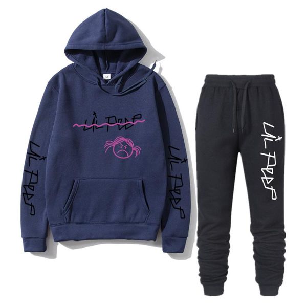 

men's hoodies & sweatshirts 2021 hong kong-style casual suits and women's personalized autumn hip-hop, Black