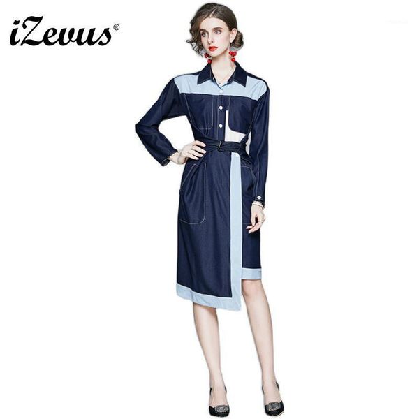 

autumn casual shirt dress women spring street wear long sleeve ladies straight patchwork asymmetrical party dresses, Black;gray