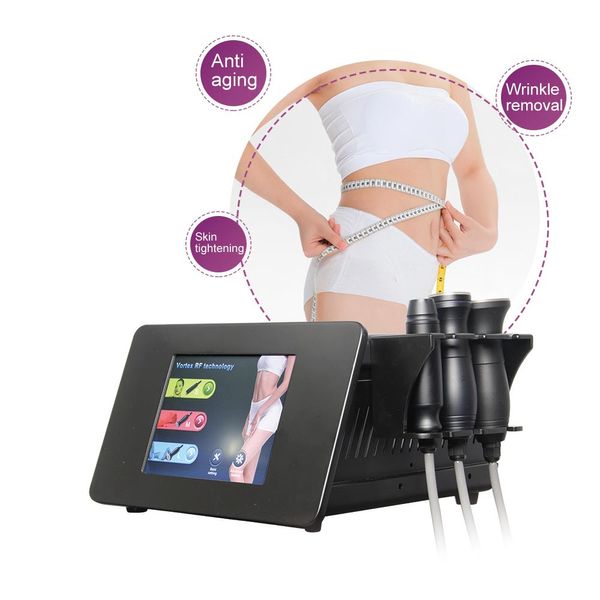 Портативный Vortex Радиочастотная машина для похудения Автомата против морщин РЧ-лиц, поднятие антивозрастной кожи, подтягивая корпус для тела