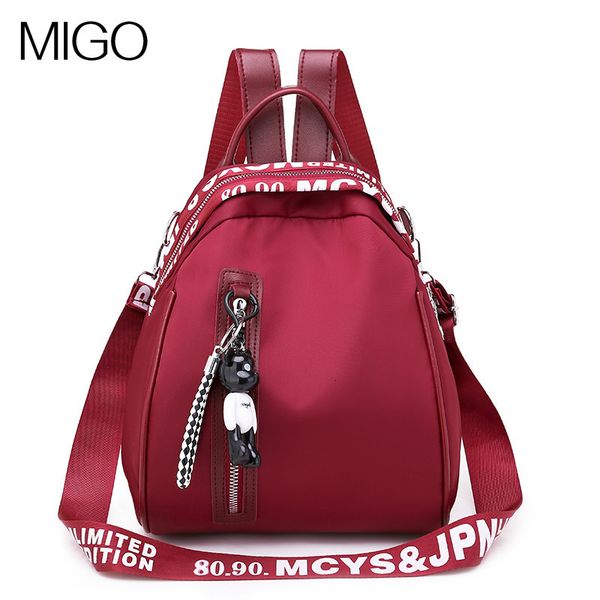 

backpack oxford cloth women's 2021 fashion korean letter shoulder strap