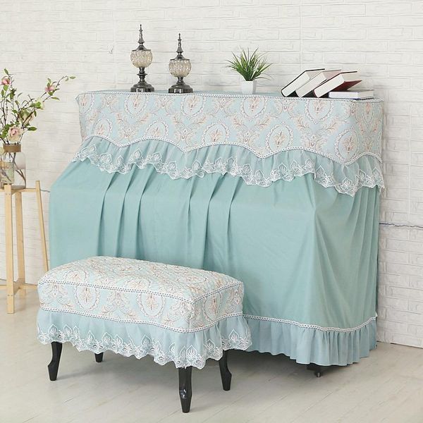 

other household sundries european cotton piano cover simple lace full dust decoration