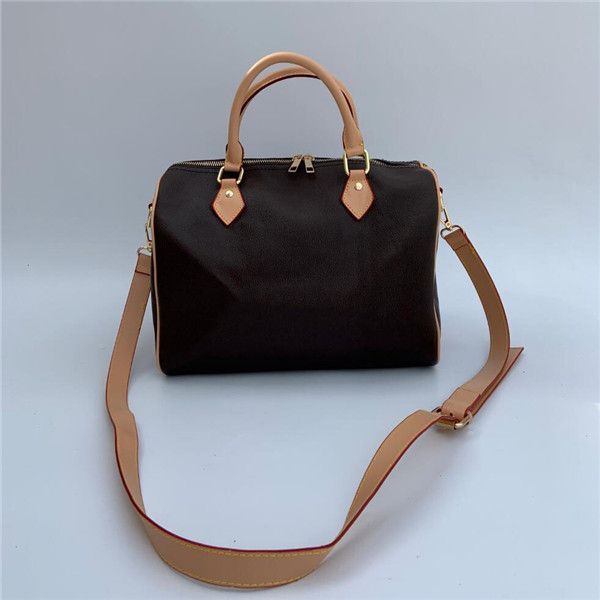 

2022 fashion womens totes bags boston style genuine leather bag