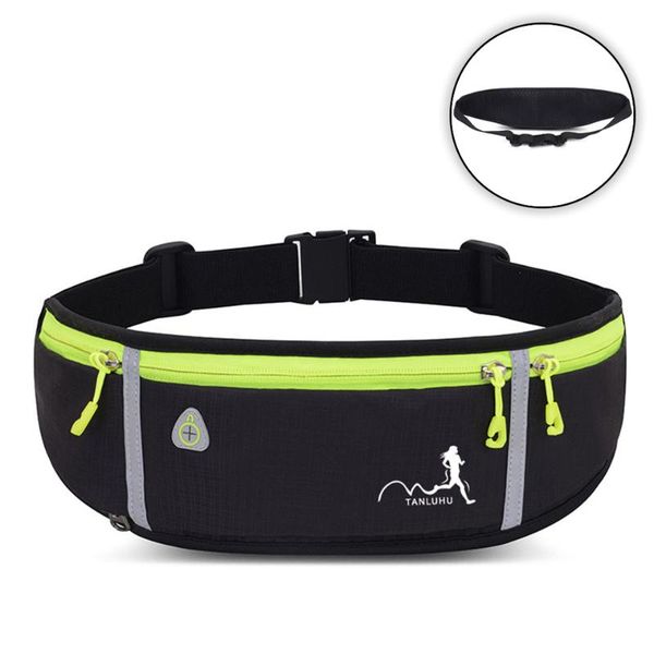

outdoor bags kokossi profession running bag waterproof belt phone anti-theft pack gym sports men women waist with water bottle