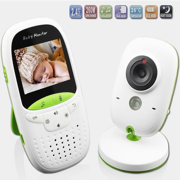 

wireless video baby monitor 2.0 inch color security camera 2 way talk nightvision ir led temperature monitoring 5620 monitors