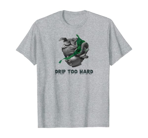 

drip too hard street shirt for men and women, White;black